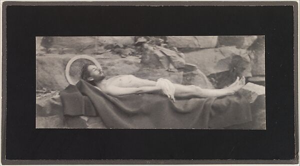 The Entombment, F. Holland Day (American, Norwood, Massachusetts 1864–1933 Norwood, Massachusetts), Platinum print 