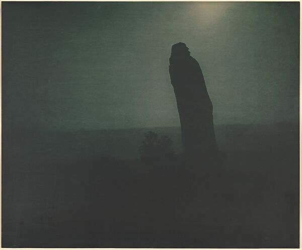 Balzac, The Silhouette—4 A.M., Edward J. Steichen (American (born Luxembourg), Bivange 1879–1973 West Redding, Connecticut), Gum bichromate print 