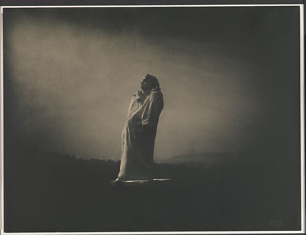 Balzac, Towards the Light, Midnight, Edward J. Steichen  American, born Luxembourg, Direct carbon print