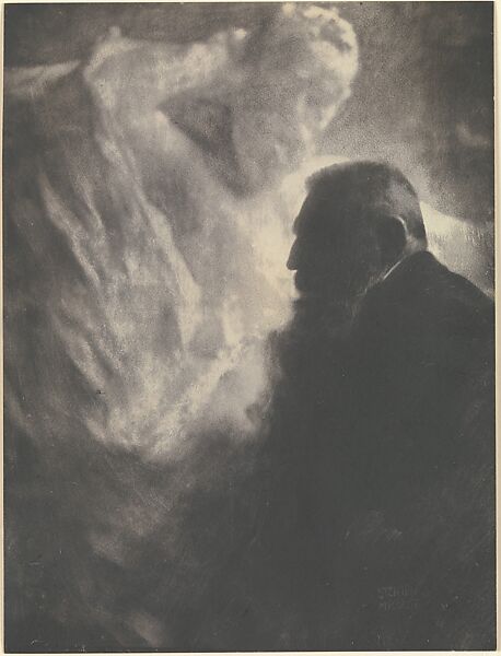 Rodin, Edward J. Steichen  American, born Luxembourg, Direct carbon print