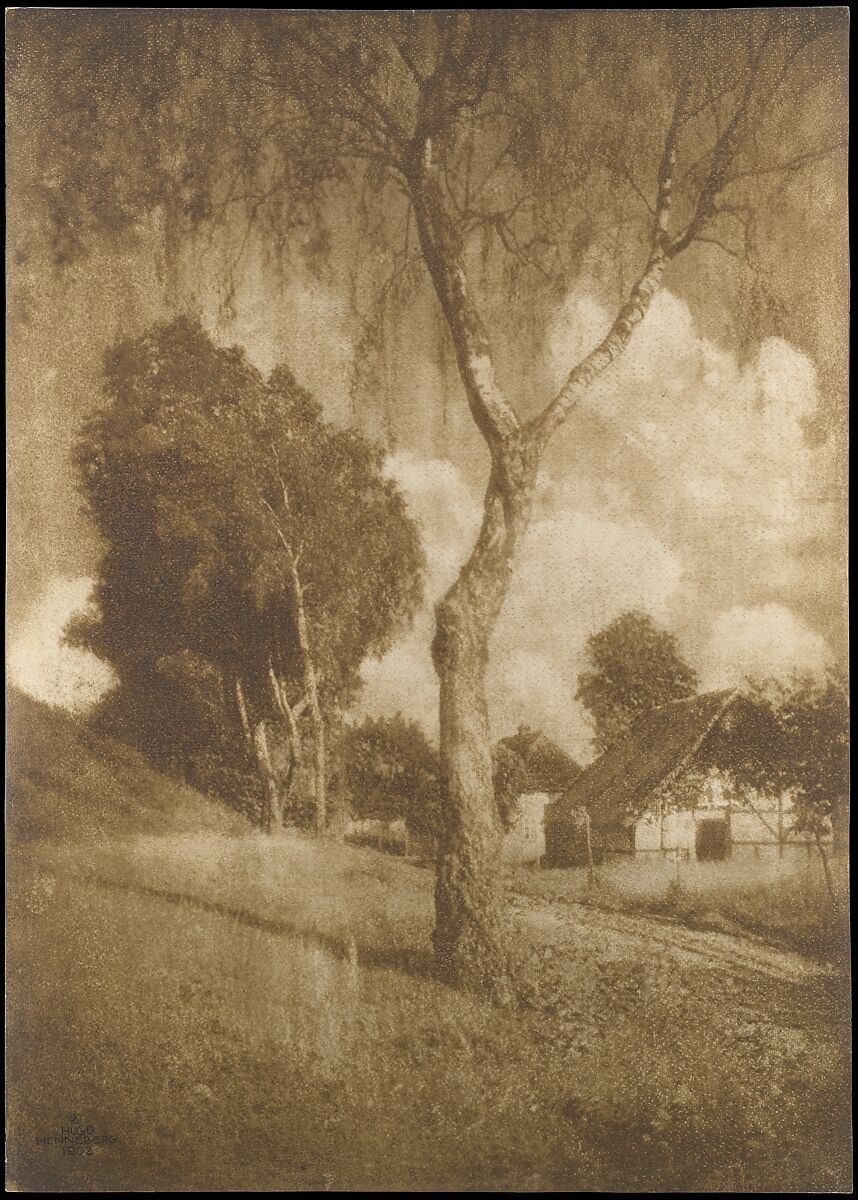 Motiv aus Pommern, Hugo Henneberg (Austrian, 1863–1918), Gum bichromate print 