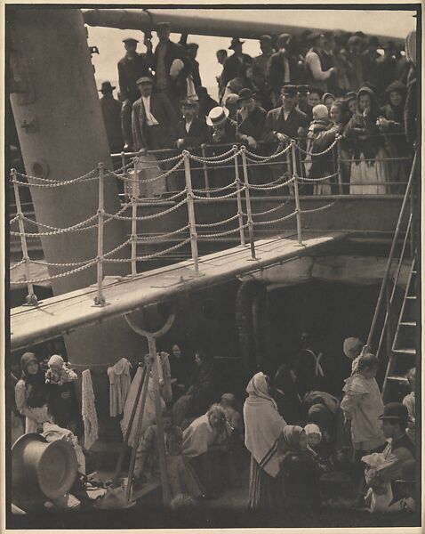 The Steerage, Alfred Stieglitz (American, Hoboken, New Jersey 1864–1946 New York), Photogravure 