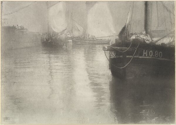 Honfleur, Robert Demachy (French, 1859–1936), Gum bichromate print 