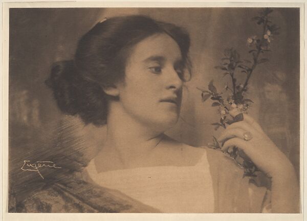 Frau Willi Geiger (Clara), Frank Eugene (American, New York 1865–1936 Munich), Platinum print 
