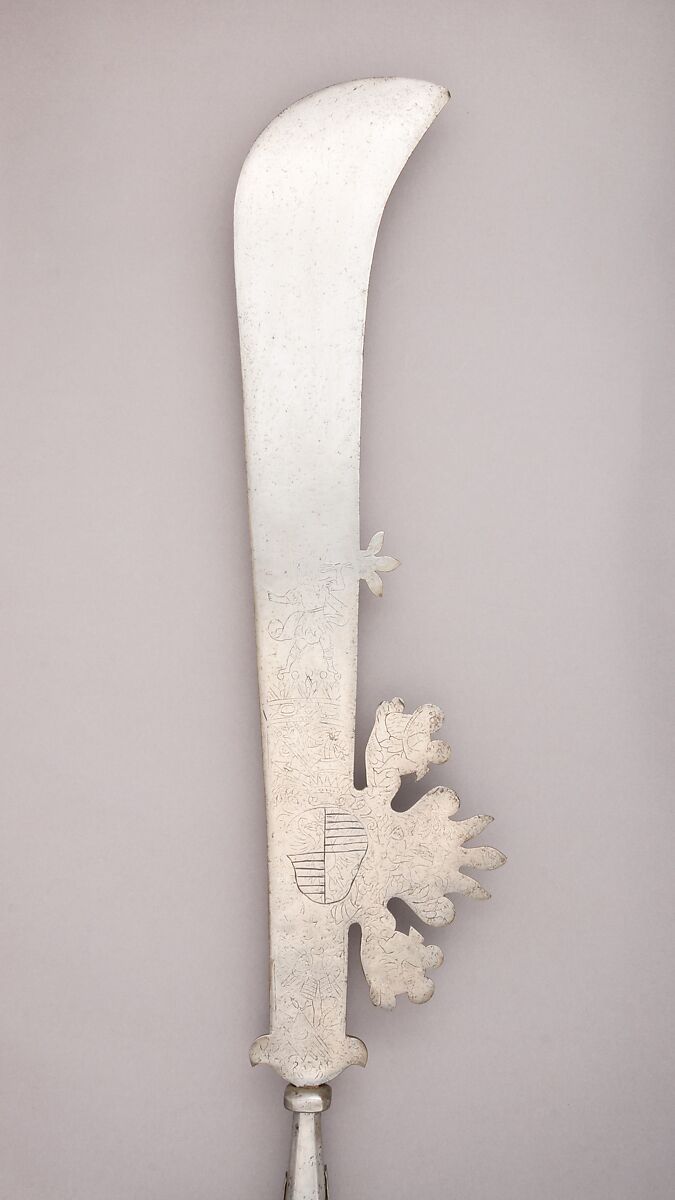 Fauchard, Steel, wood, Italian