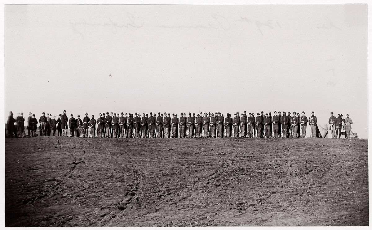 139th Pennsylvania Infantry, Unknown (American), Albumen silver print from glass negative 