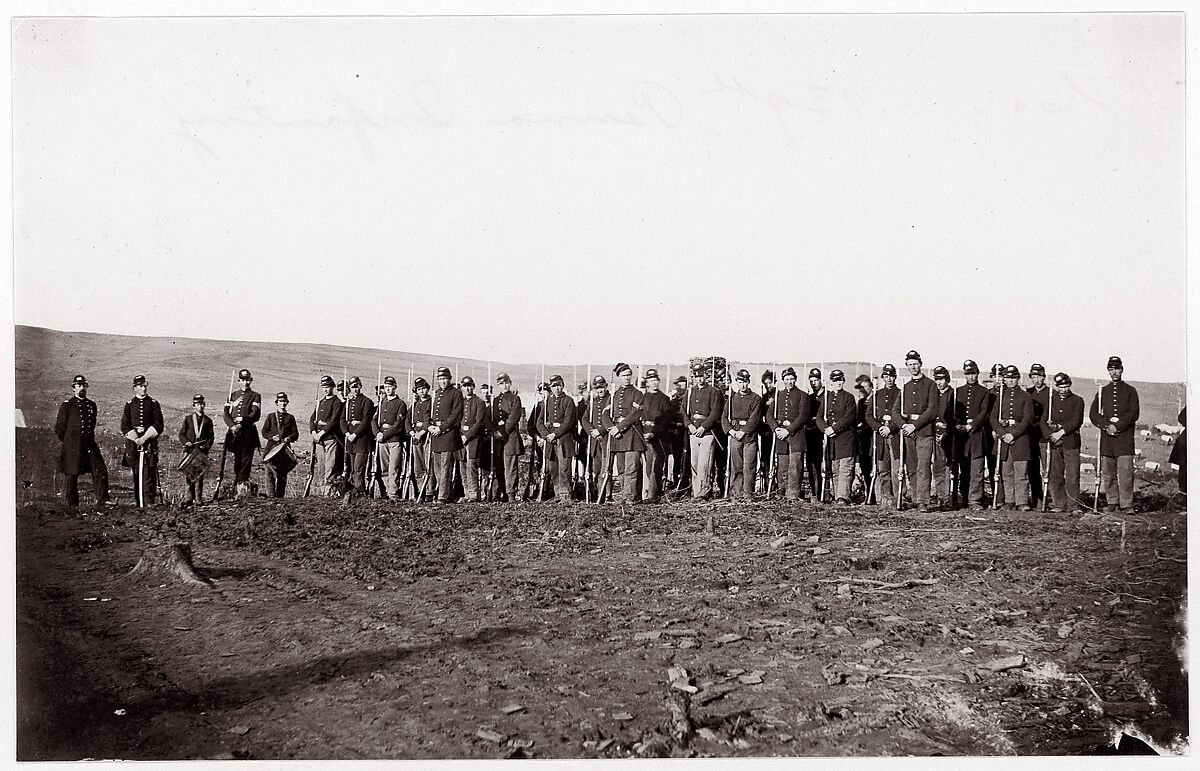 139th Pennsylvania Infantry, Unknown (American), Albumen silver print from glass negative 