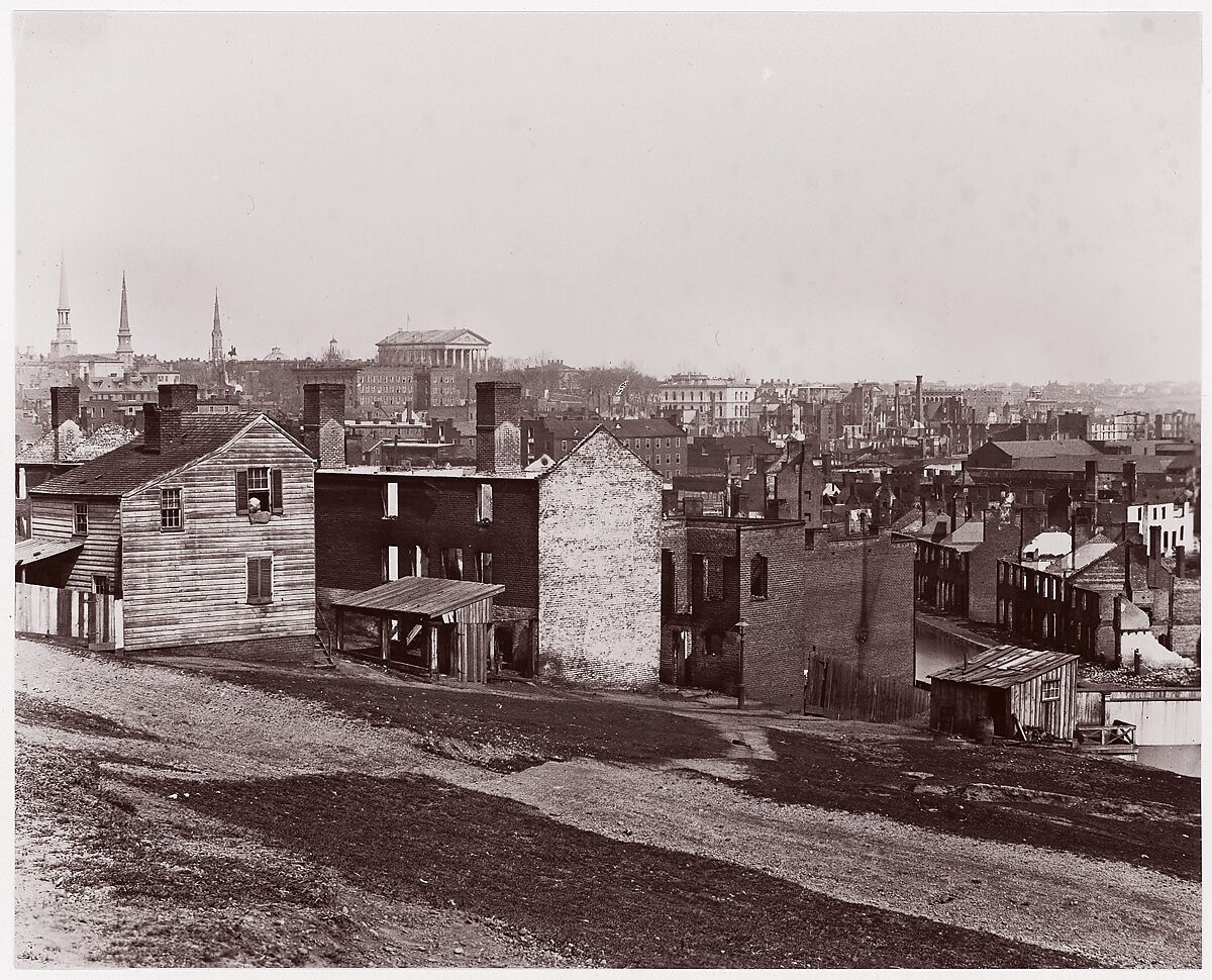 [Richmond, Virginia, after the Evacuation], Attributed to Alexander Gardner (American, Glasgow, Scotland 1821–1882 Washington, D.C.), Albumen silver print from glass negative 