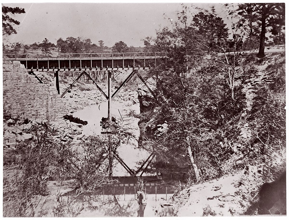 Dutch Gap Canal, Andrew Joseph Russell (American, 1830–1902), Albumen silver print from glass negative 