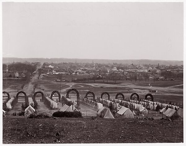 [Camp of 44th New York Infantry, Near Alexandria, Virginia]