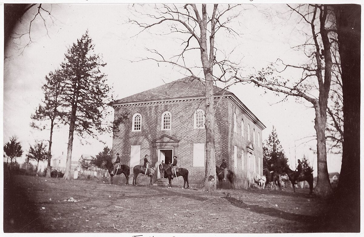 [Falls Church, Virginia], Unknown (American), Albumen silver print from glass negative 