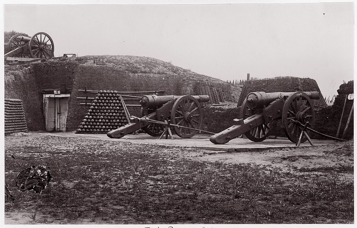 Fort Putnam, South Carolina, Unknown (American), Albumen silver print from glass negative 