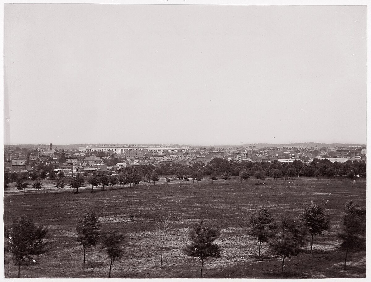 Washington, D.C., Unknown (American), Albumen silver print from glass negative 