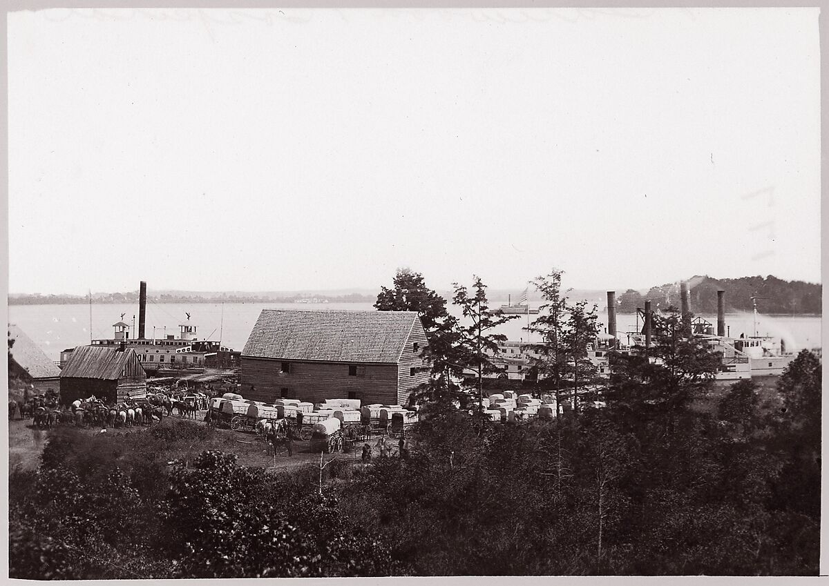 Washington. Harewood Hospital, Unknown (American), Albumen silver print from glass negative 