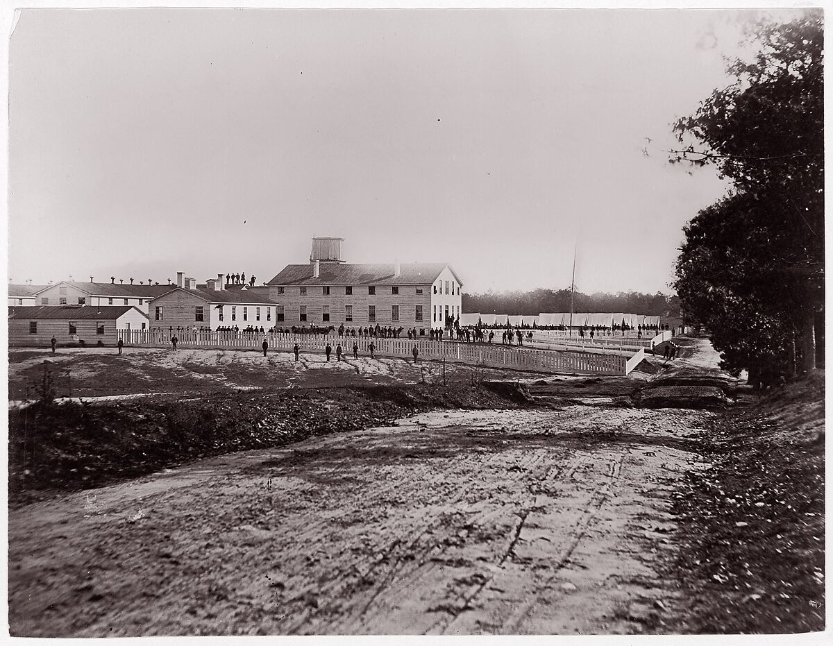 Washington. Harewood Hospital, Unknown (American), Albumen silver print from glass negative 