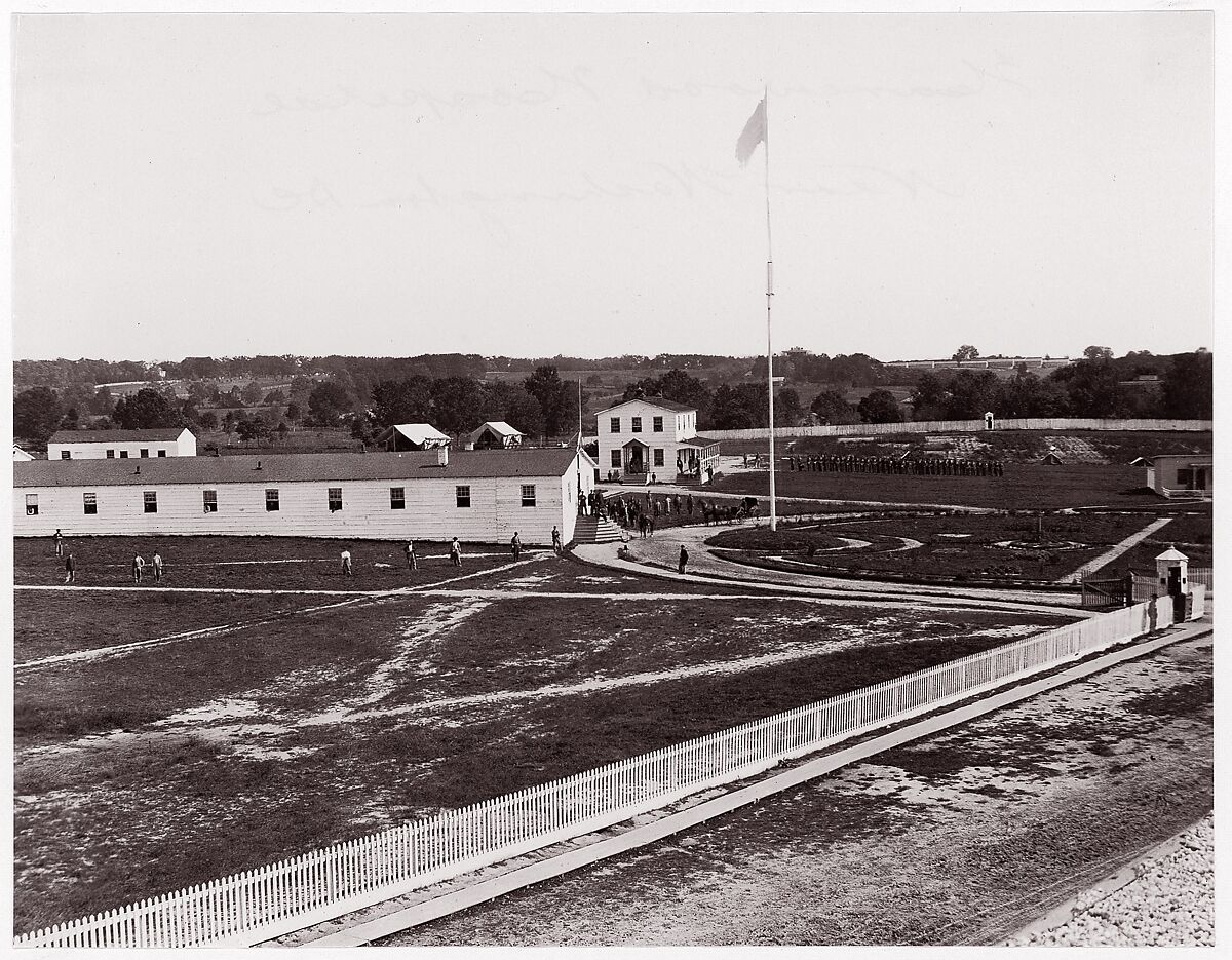 Washington. Harewood Hospital, Unknown (American), Albumen silver print from glass negative 