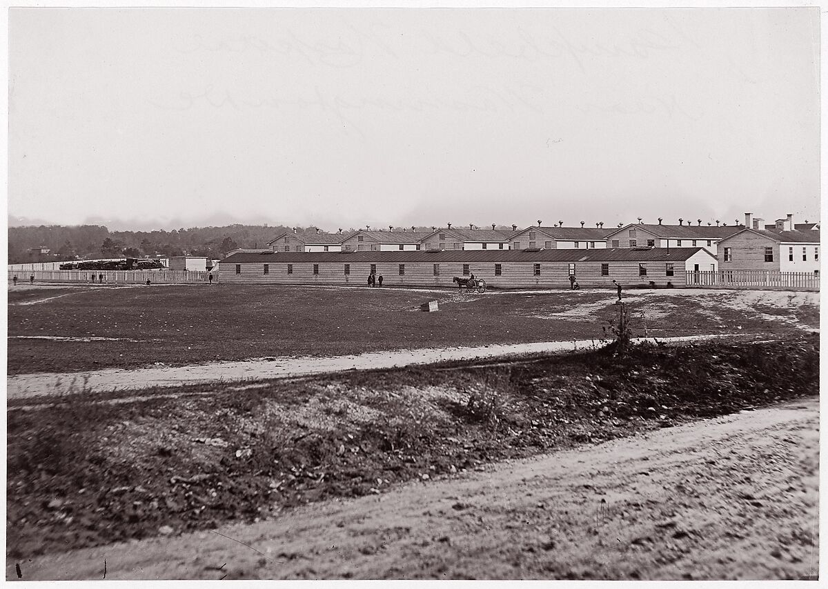 [Distant View of Mt. Pleasant Hospital, Washington, D.C.], Unknown (American), Albumen silver print from glass negative 