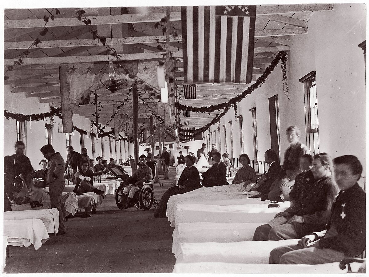 Washington. Armory Square Hospital, Unknown (American), Albumen silver print from glass negative 