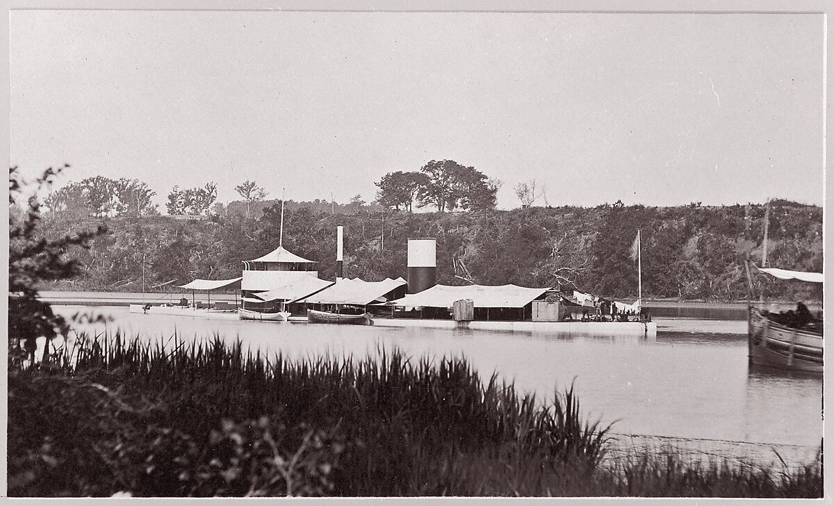 U.S. Monitor "Saugus", Unknown (American), Albumen silver print from glass negative 