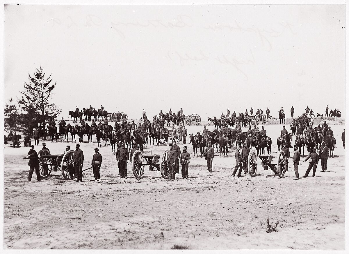 [Keystone Battery, Pennsylvania Light Artillery], Unknown (American), Albumen silver print from glass negative 