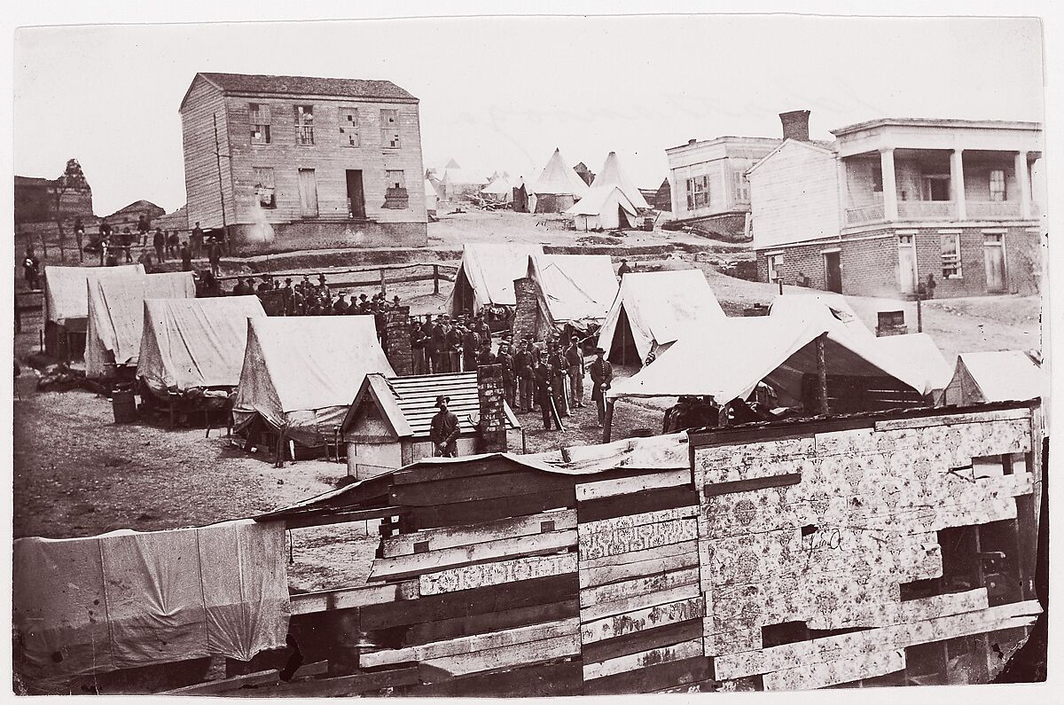 Chattanooga, Tennessee, George N. Barnard (American, 1819–1902), Albumen silver print from glass negative 