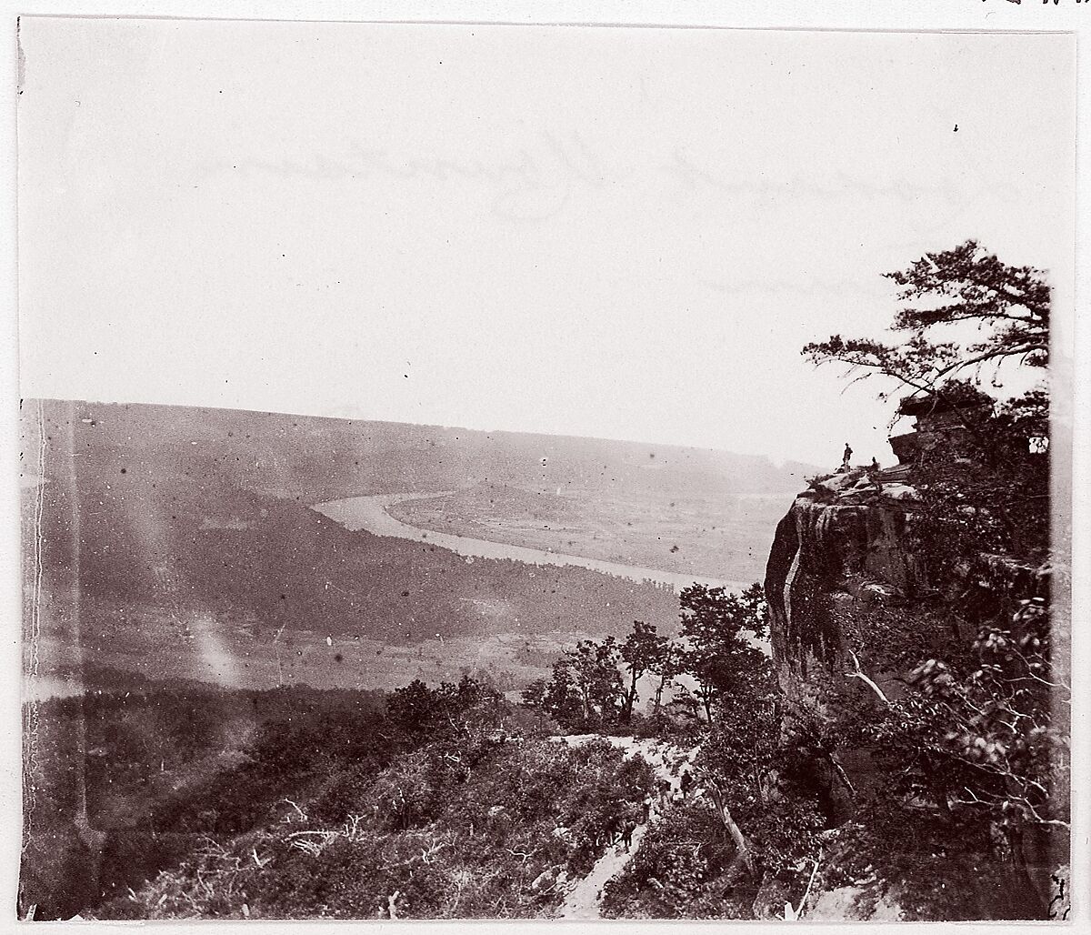 Lookout Mountain, Tennessee, George N. Barnard (American, 1819–1902), Albumen silver print from glass negative 
