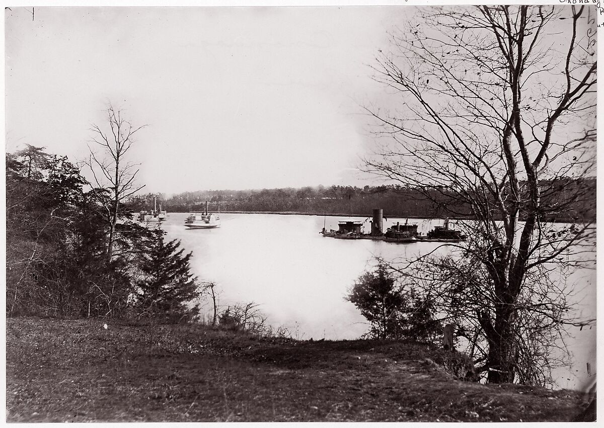 U.S. Monitor Onondaga, James River, Unknown (American), Albumen silver print from glass negative 
