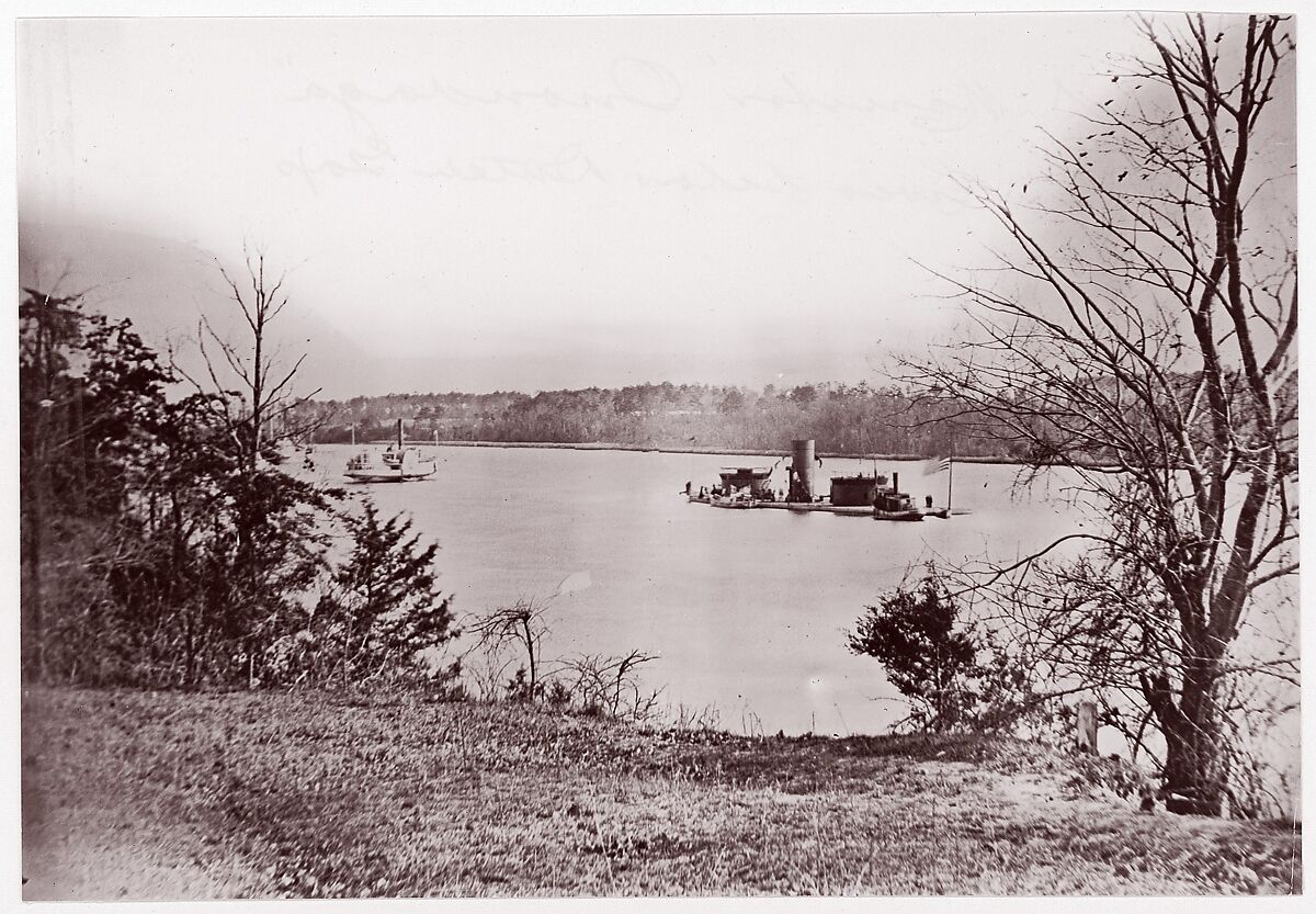 U.S. Monitor Onondaga, James River, Unknown (American), Albumen silver print from glass negative 