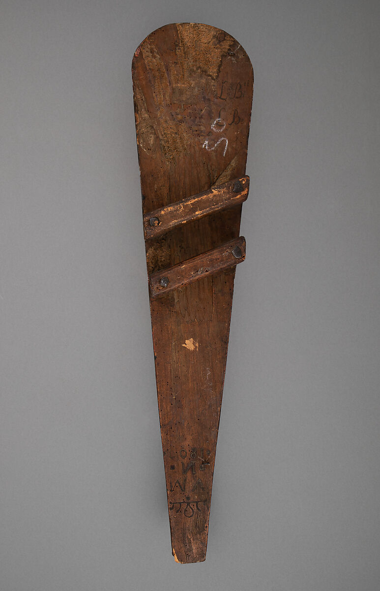 Shield (<i>Targone</i>), Wood, gesso, pigment, Italian, Pisa