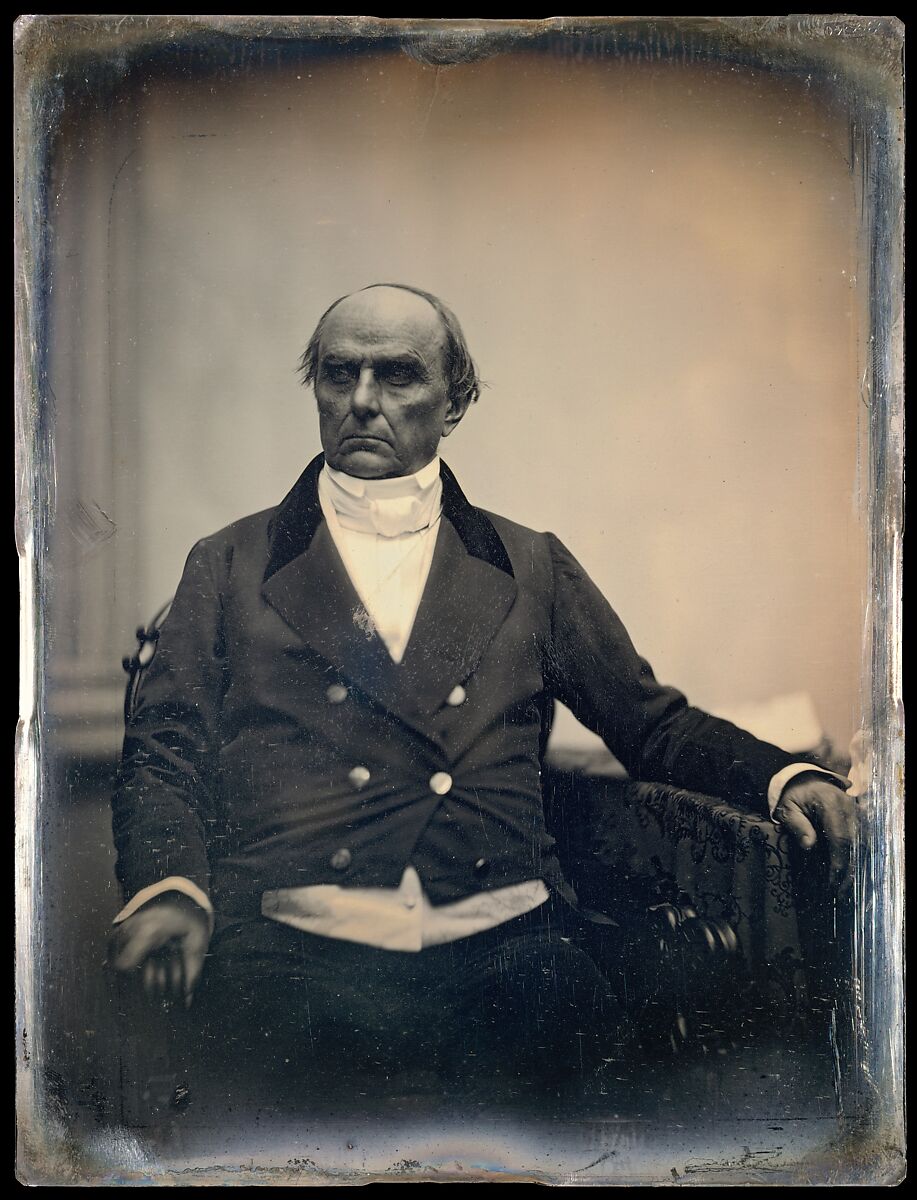 Daniel Webster, Southworth and Hawes (American, active 1843–1863), Daguerreotype 