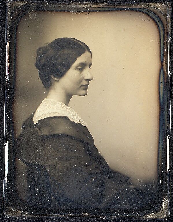 Mrs. James Thomas Fields (Annie Adams), Southworth and Hawes (American, active 1843–1863), Daguerreotype 