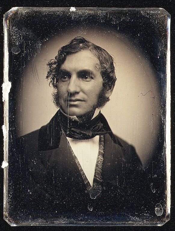 Henry Wadsworth Longfellow, Southworth and Hawes (American, active 1843–1863), Daguerreotype 