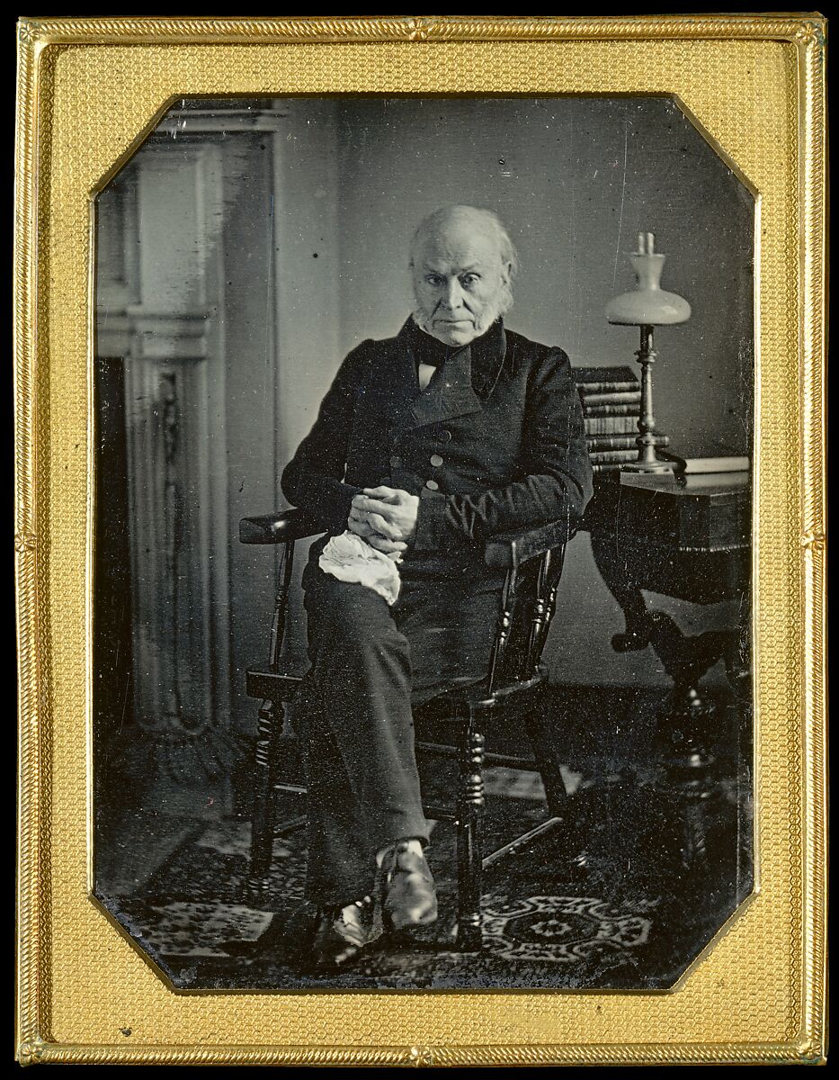 John Quincy Adams, Southworth and Hawes (American, active 1843–1863), Daguerreotype 
