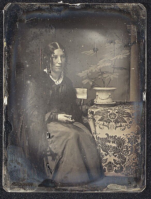 Harriet Beecher Stowe, Southworth and Hawes (American, active 1843–1863), Daguerreotype