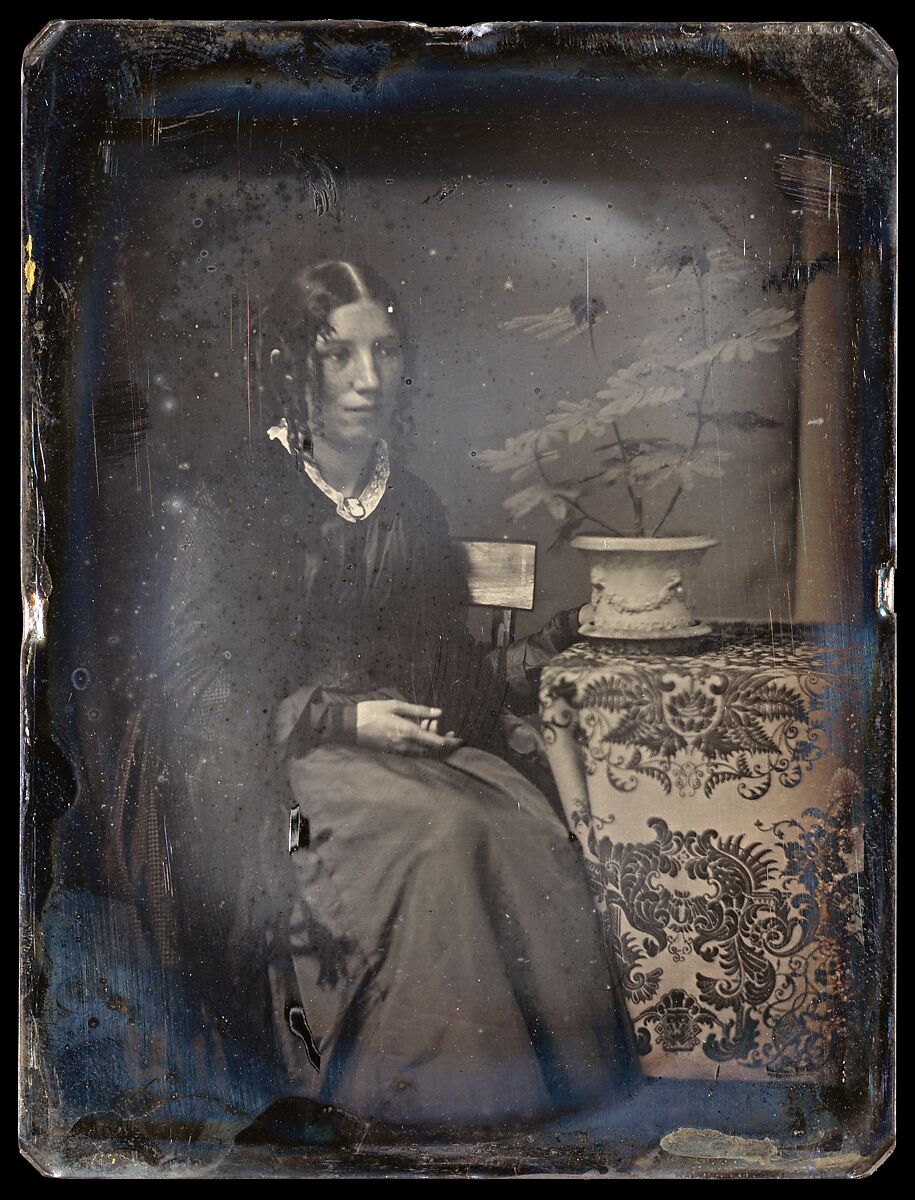 Harriet Beecher Stowe, Southworth and Hawes (American, active 1843–1863), Daguerreotype 