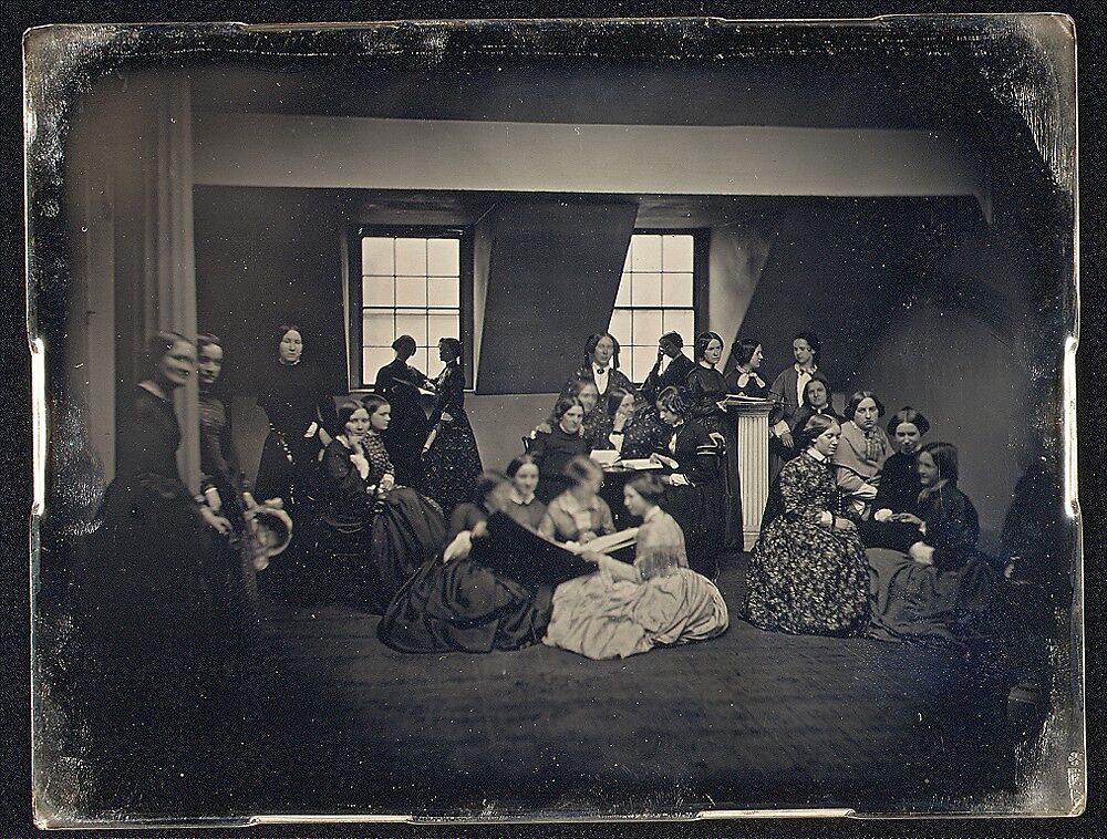 [Students from the Emerson School for Girls], Southworth and Hawes (American, active 1843–1863), Daguerreotype 