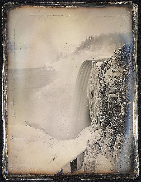 Niagara Falls from the Canadian Side, Attributed to Platt D. Babbitt (American, active 1840s–70s), Daguerreotype 