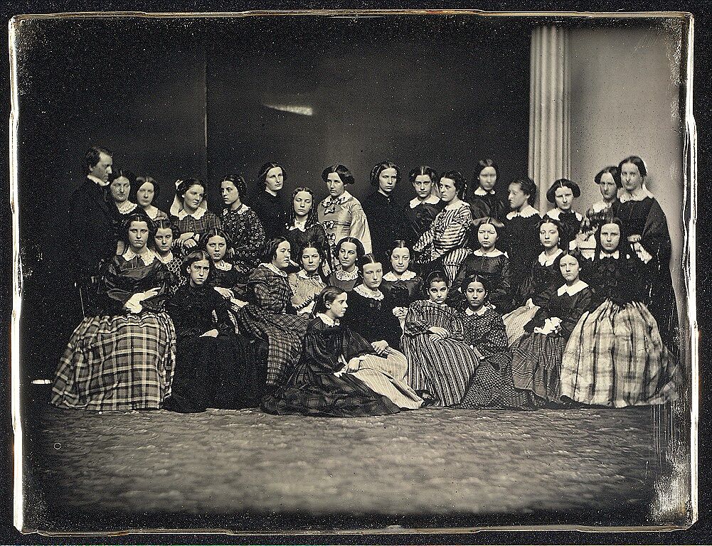 [Students from the Emerson School for Girls], Southworth and Hawes (American, active 1843–1863), Daguerreotype 