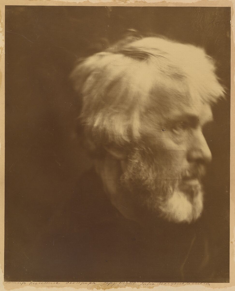 Thomas Carlyle, Julia Margaret Cameron (British (born India), Calcutta 1815–1879 Kalutara, Ceylon), Albumen silver print 