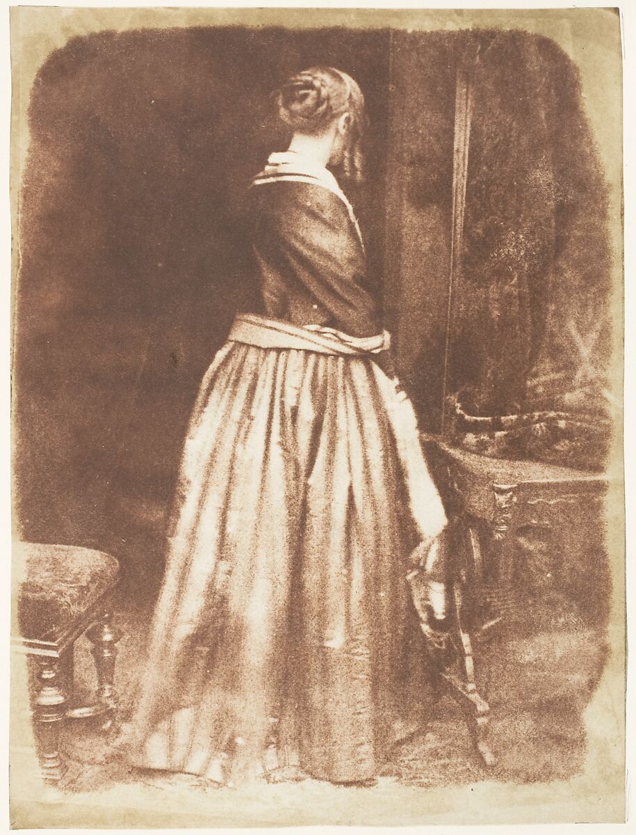 Mrs. Marian Murray, Hill and Adamson (British, active 1843–1848), Salted paper print from paper negative 