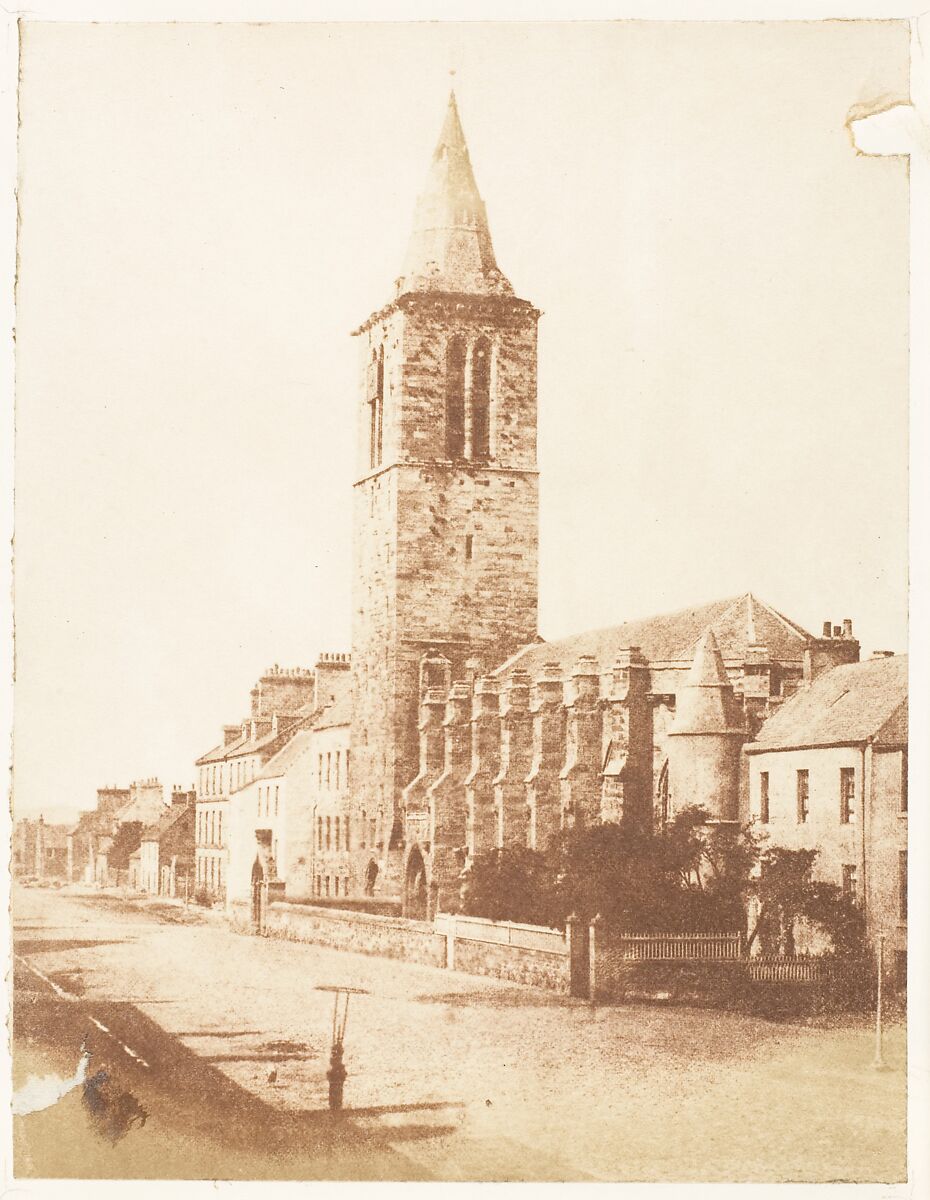St. Andrews. College Church of St. Salvator, Hill and Adamson (British, active 1843–1848), Salted paper print from paper negative 