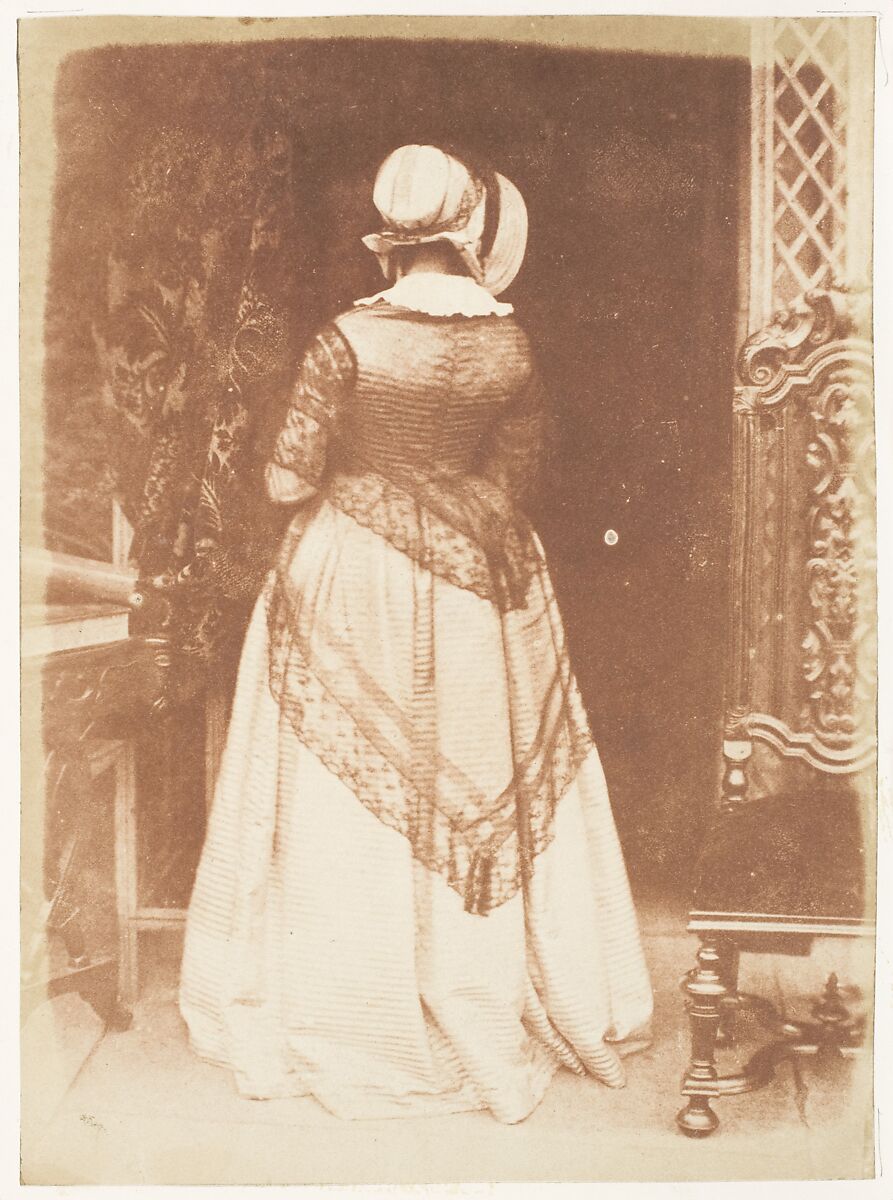 Lady Ruthven, Hill and Adamson (British, active 1843–1848), Salted paper print from paper negative 