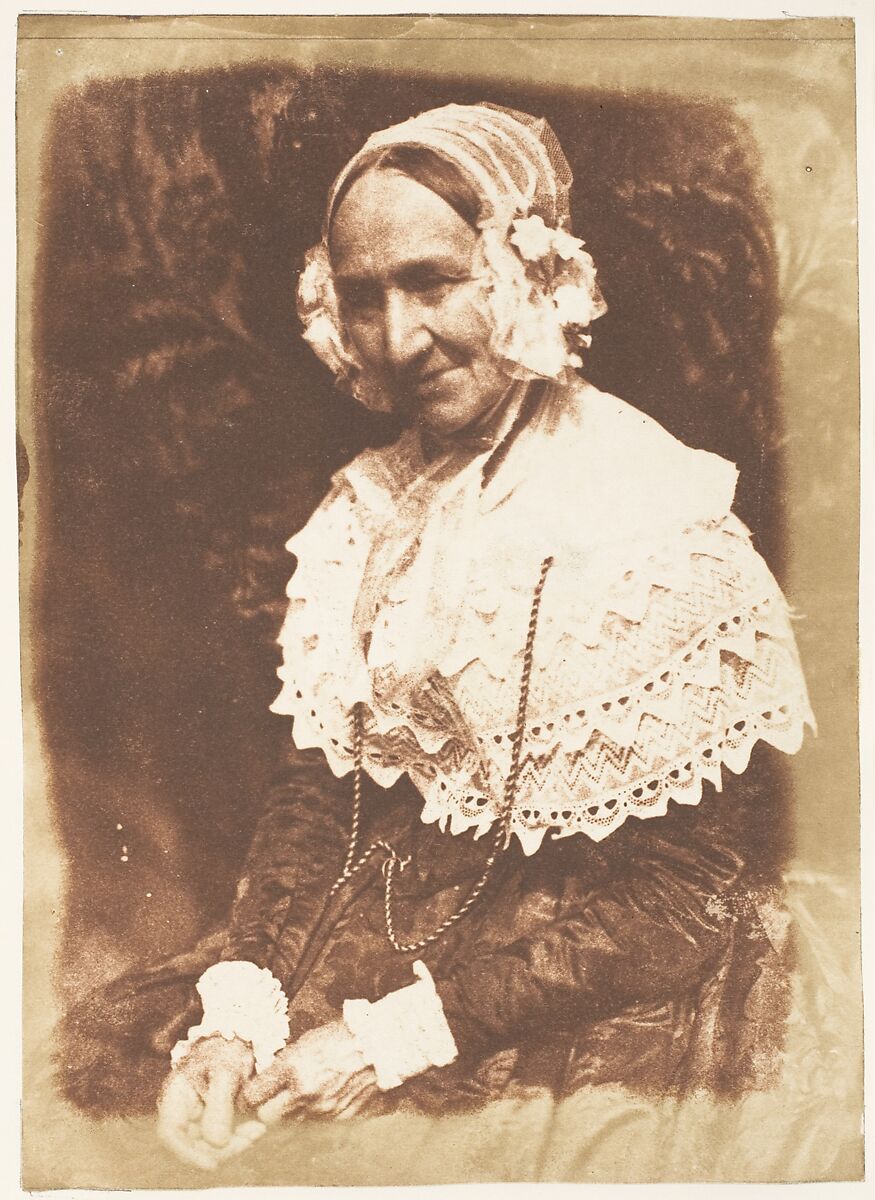 Mrs. Rigby, Hill and Adamson (British, active 1843–1848), Salted paper print from paper negative 