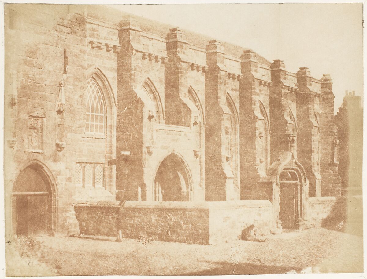 St. Andrews. The College Church of St. Salvator, Hill and Adamson (British, active 1843–1848), Salted paper print from paper negative 
