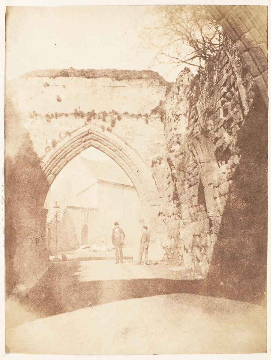 St. Andrews. The Pends, Hill and Adamson (British, active 1843–1848), Salted paper print from paper negative 