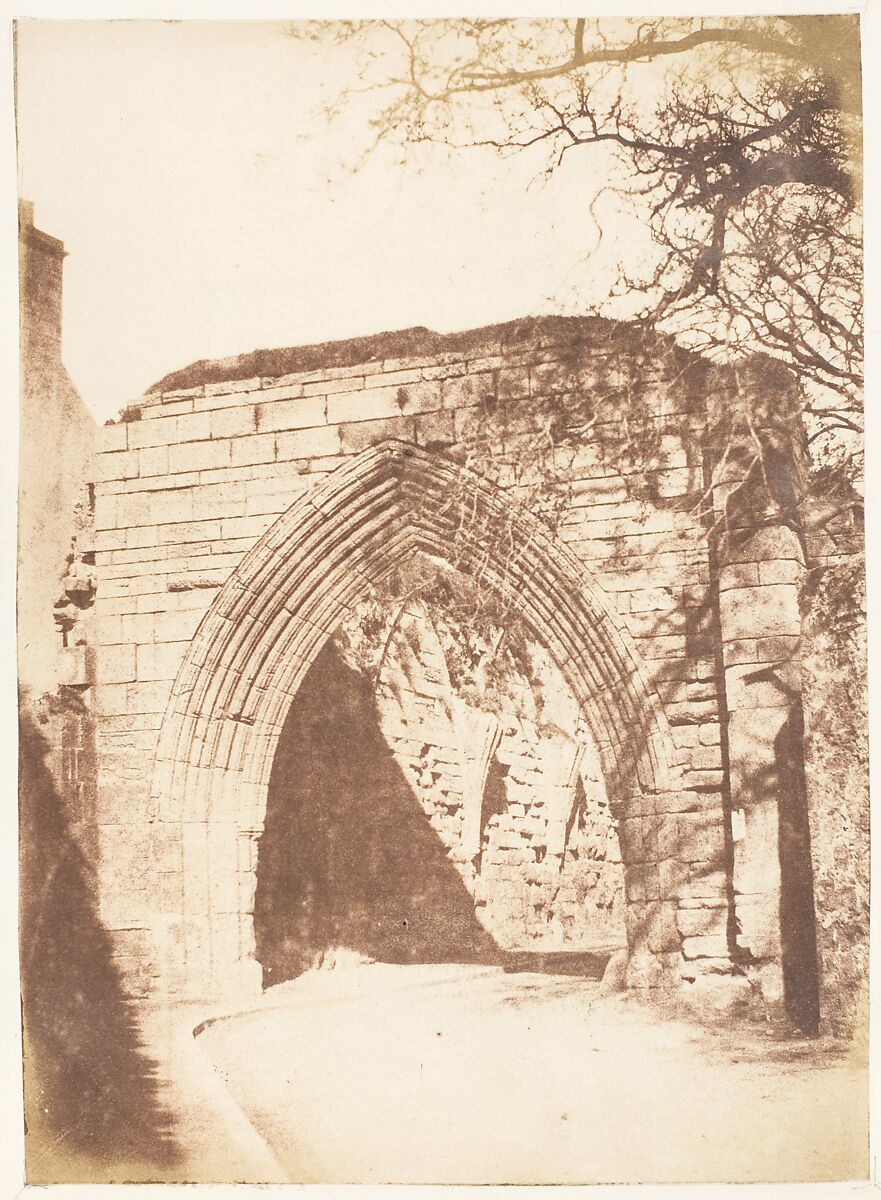 St. Andrews. The Pends, Hill and Adamson (British, active 1843–1848), Salted paper print from paper negative 