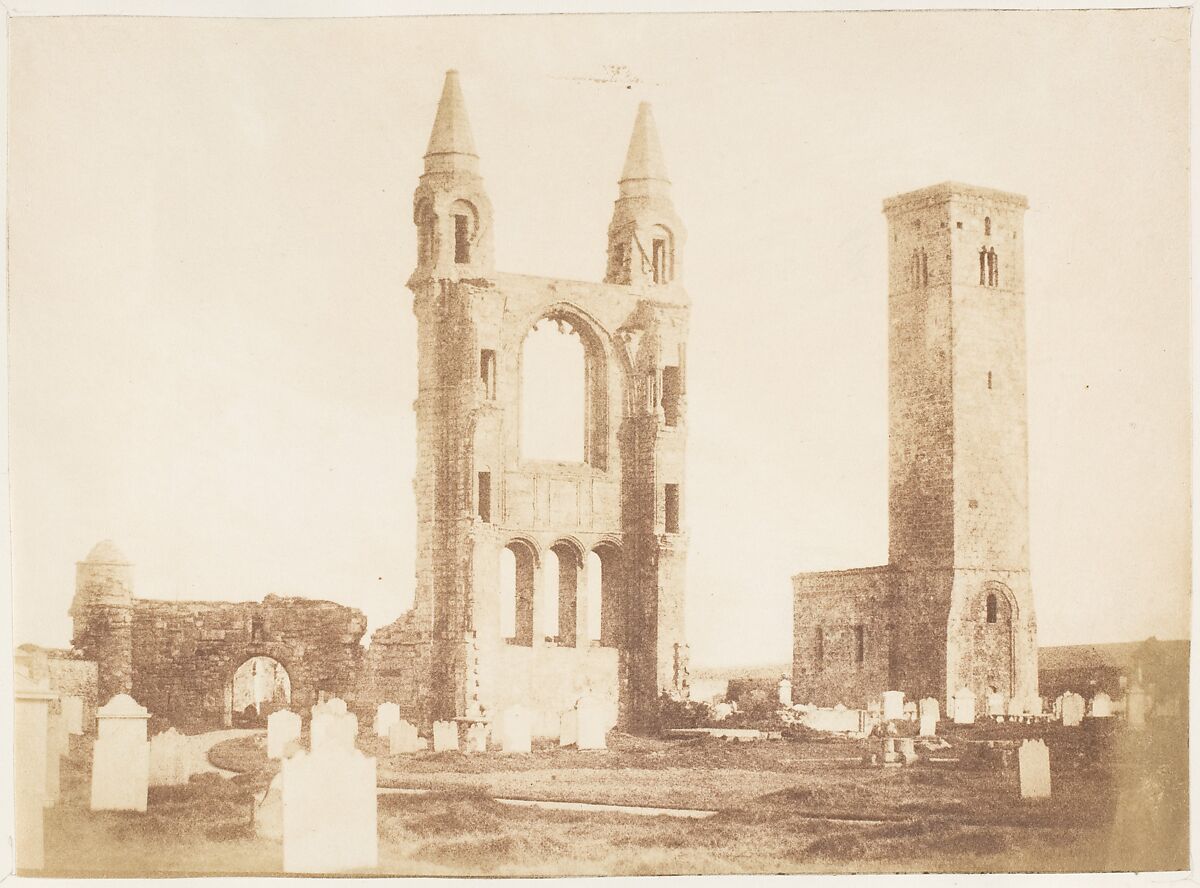 St. Andrews, Hill and Adamson (British, active 1843–1848), Salted paper print from paper negative 