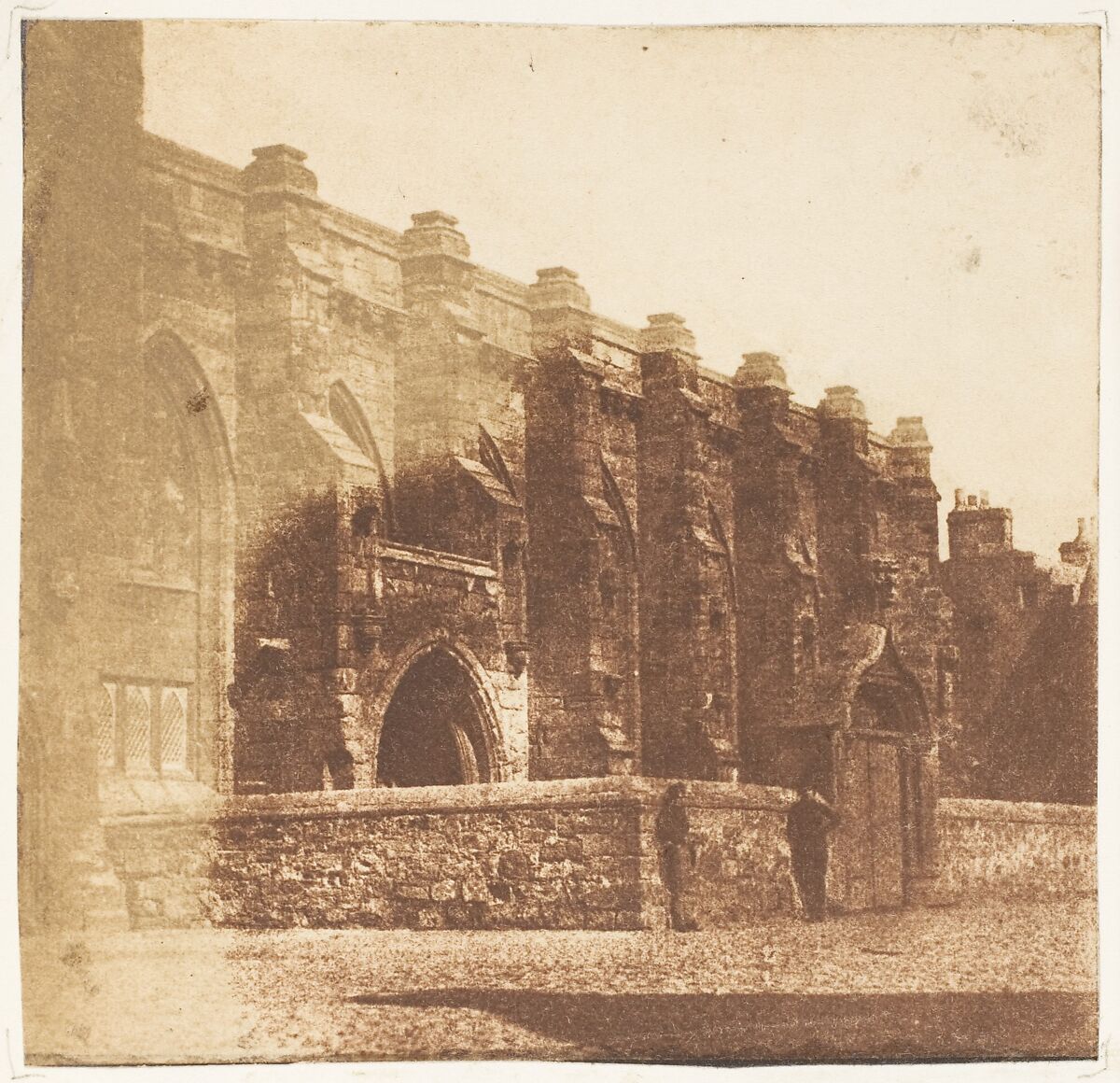 St. Andrews. College Church of St. Salvator, Hill and Adamson (British, active 1843–1848), Salted paper print from paper negative 