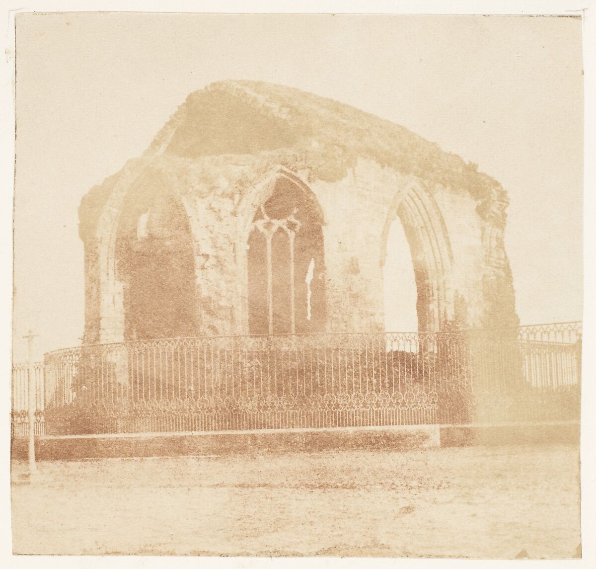 St. Andrews. Blackfriars' Chapel, Hill and Adamson (British, active 1843–1848), Salted paper print from paper negative 
