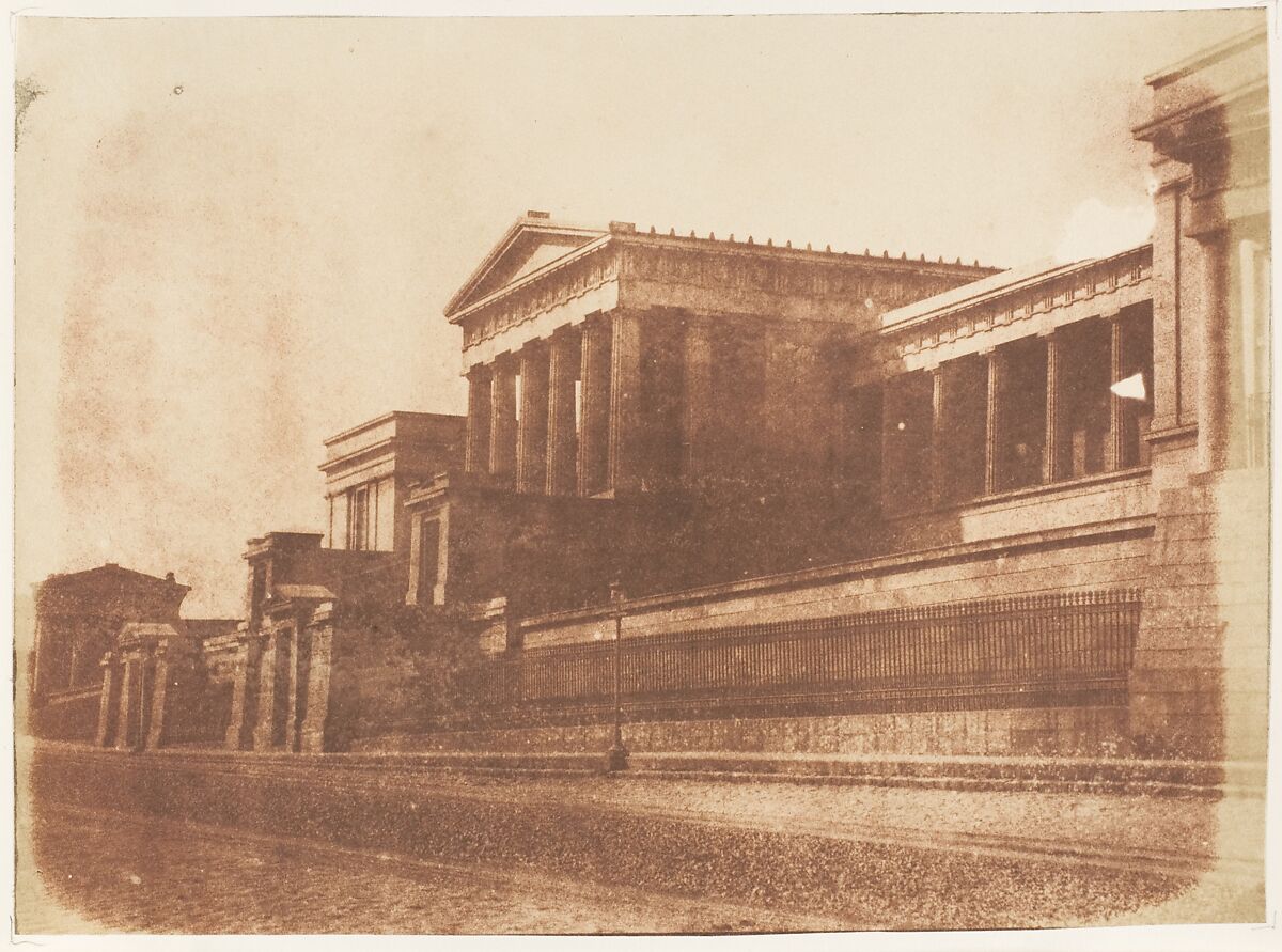 [Old Royal High School, Calton Hill, Edinburgh], Hill and Adamson (British, active 1843–1848), Salted paper print from paper negative 